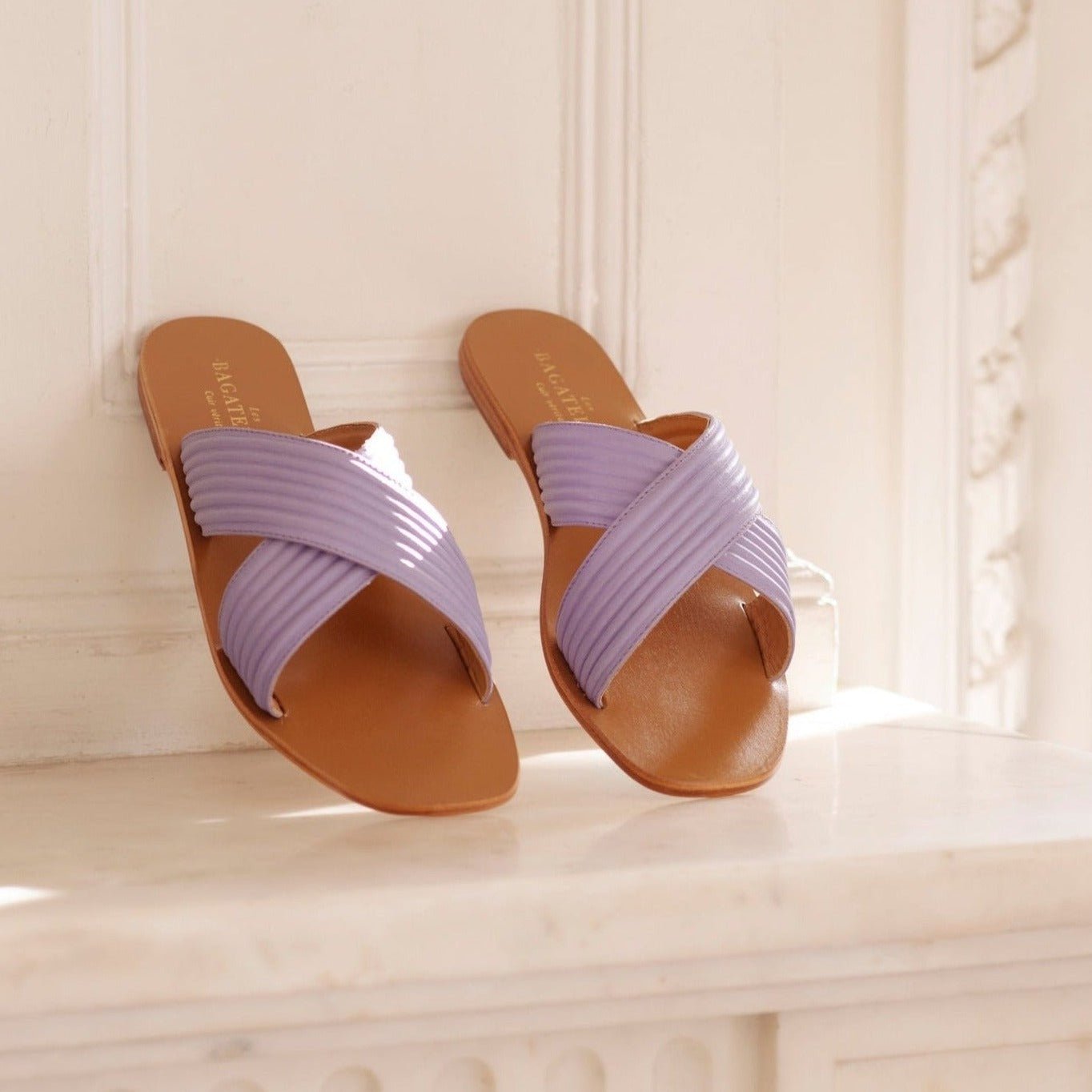 Les Bagatelles - Nassau Mules - Lavender