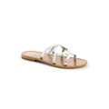 White Sun - Mules Olearia - Argent - Femme