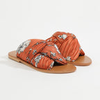 White Sun - Mules Ounka - Bordeaux - Femme