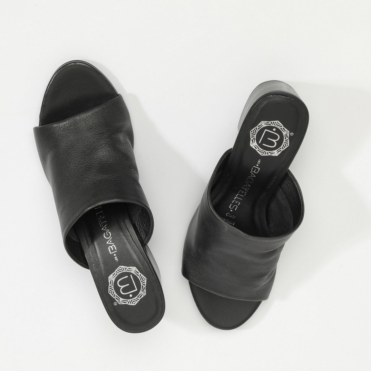 Sandalias de Tacón Rehi - Negro