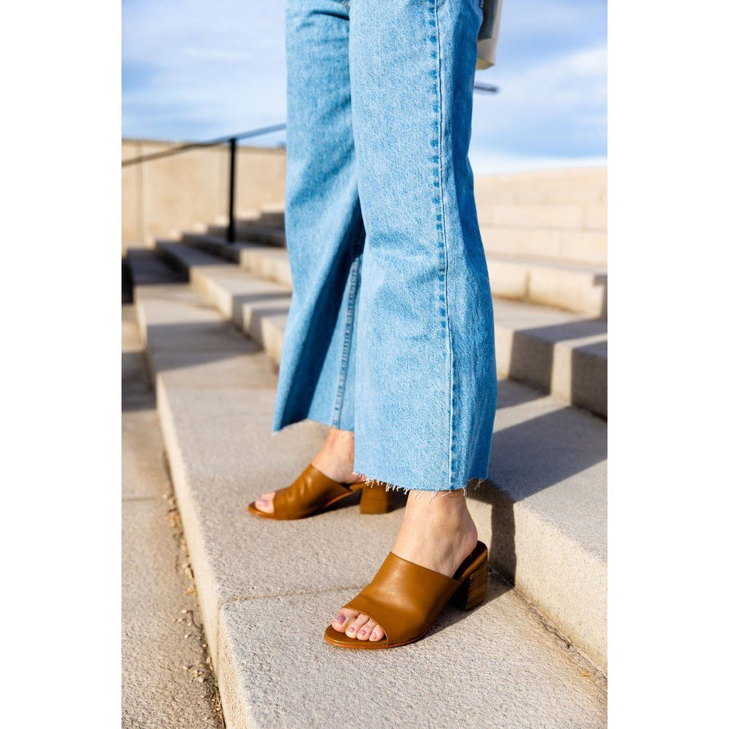 Les Bagatelles - Sandales Talons Rehi - Camel