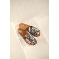 White Sun - Mules Simpatica - Grey Metallic Nappa - Gris