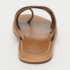 White Sun - Mules Tasneem - Ante de cabra camel - Marrón