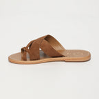 White Sun - Mules Tasneem - Ante de cabra camel - Marrón