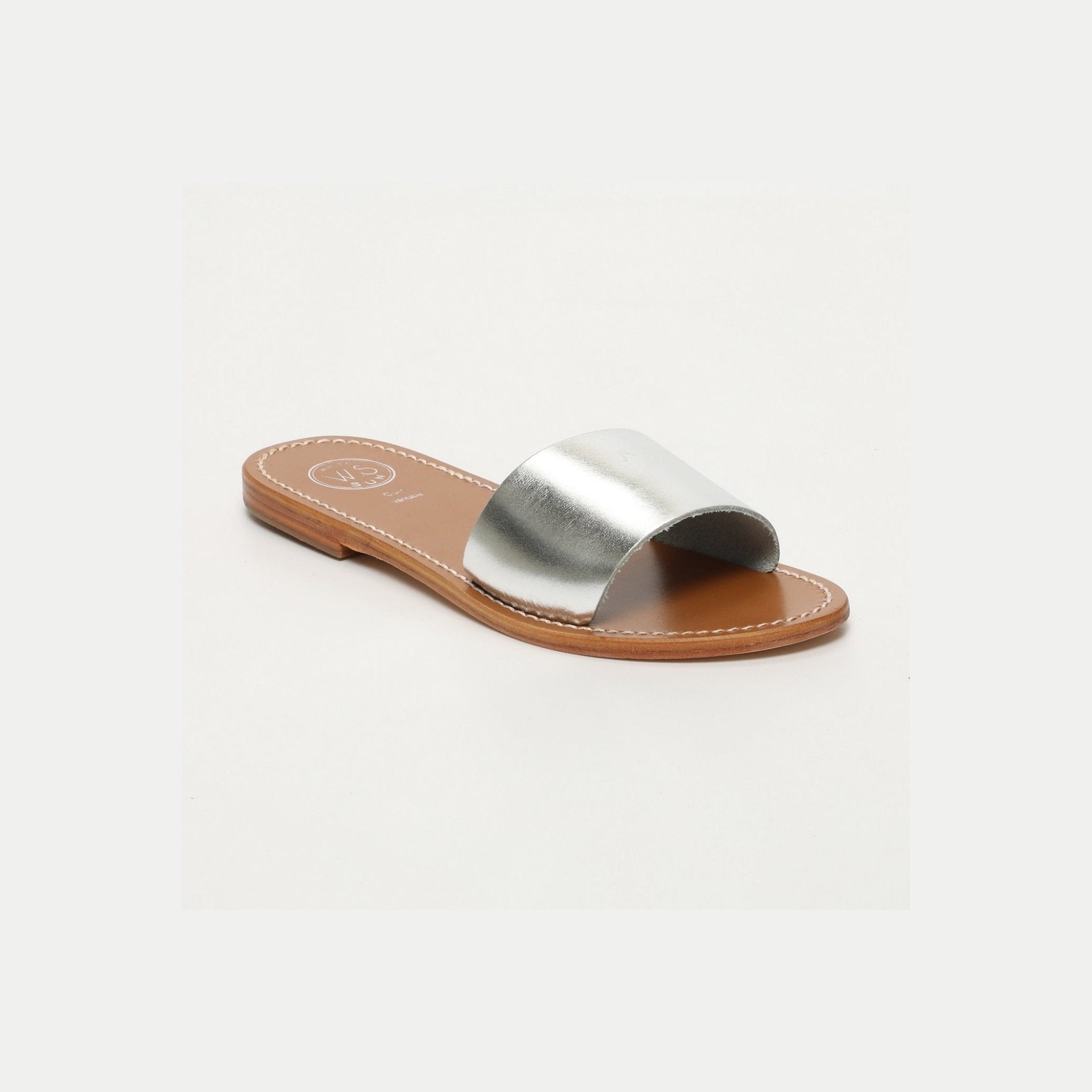 White Sun - Mules Tendances Tasneem - Tan Croco - Femme