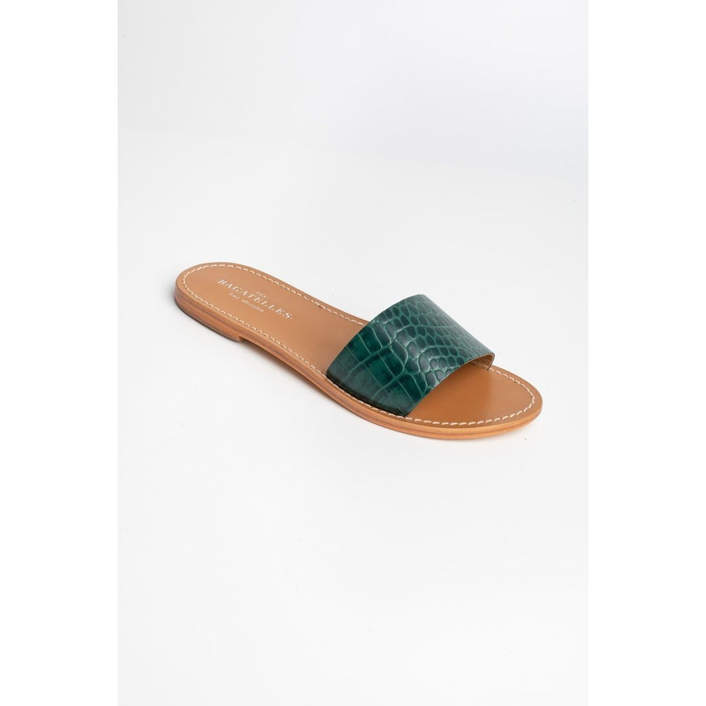 Les Bagatelles - Mules York - Green Croco