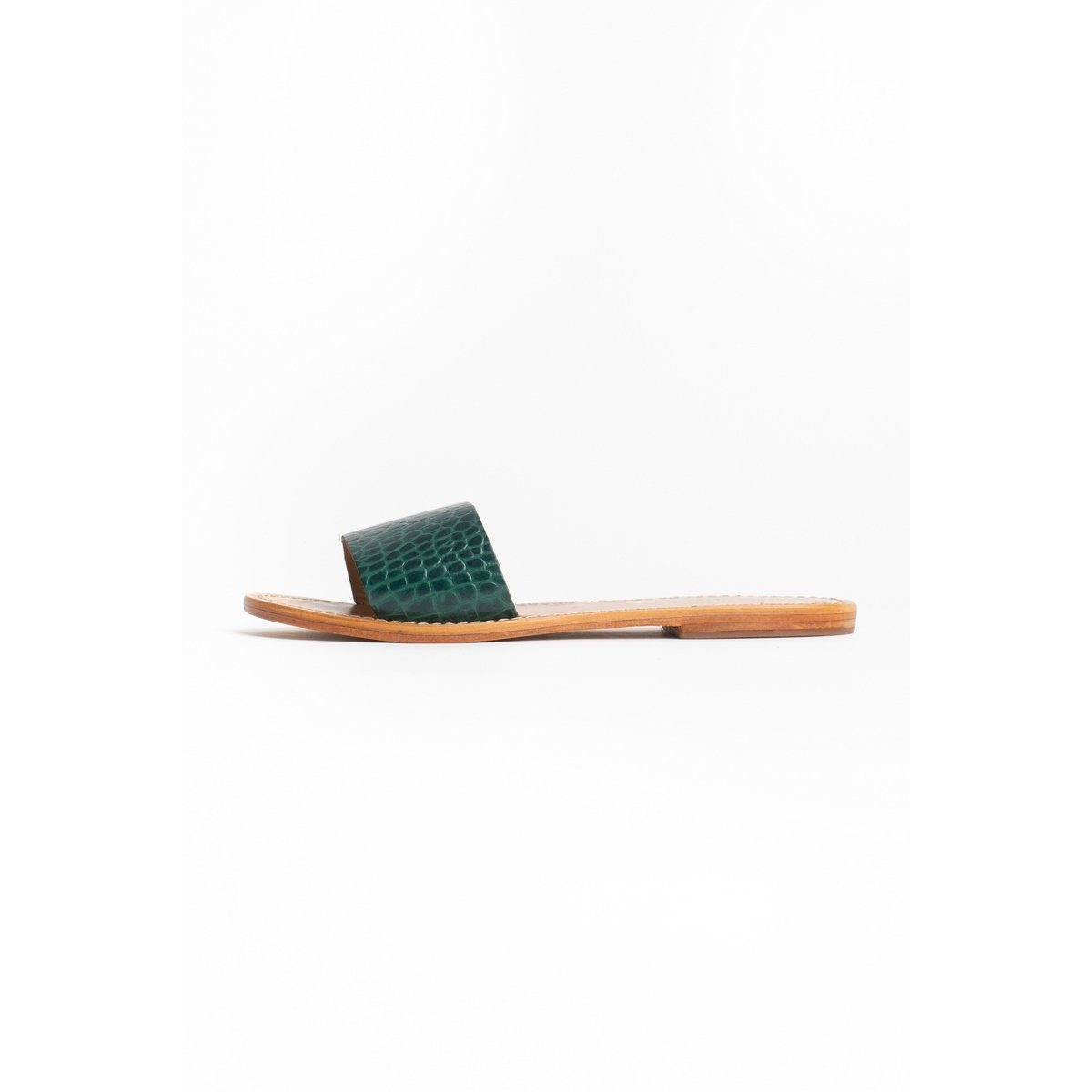 Les Bagatelles - Mules York - Green Croco