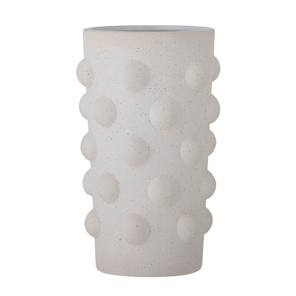 Artan - Lot de 4 Vases - Blanc - Grès