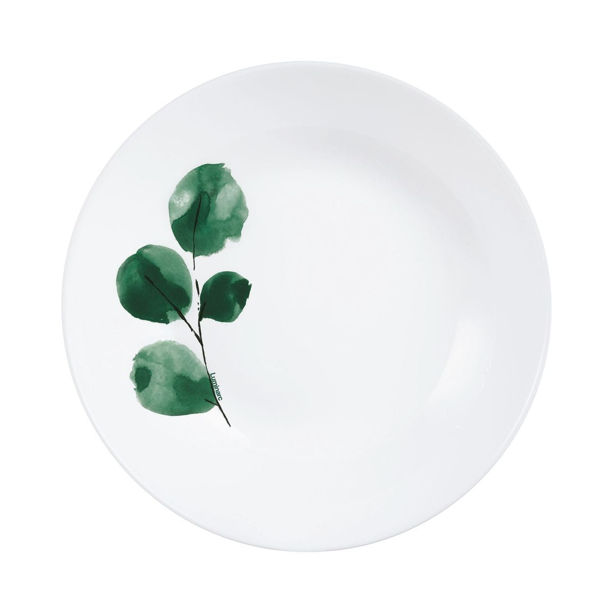 Eucalyptus - 6 Platos Hondos - Blanco - 20 cm - Luminarc