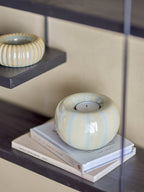 Agate - Votive - Yellow - Stoneware