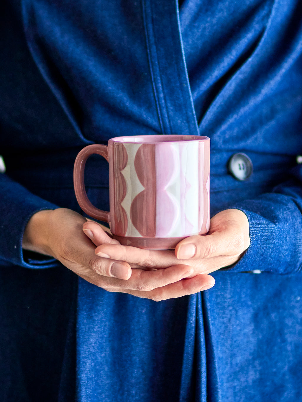 Saul - Taza - Rosa Empolvado - Gres