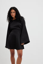 Robe Dos Ouvert Noir