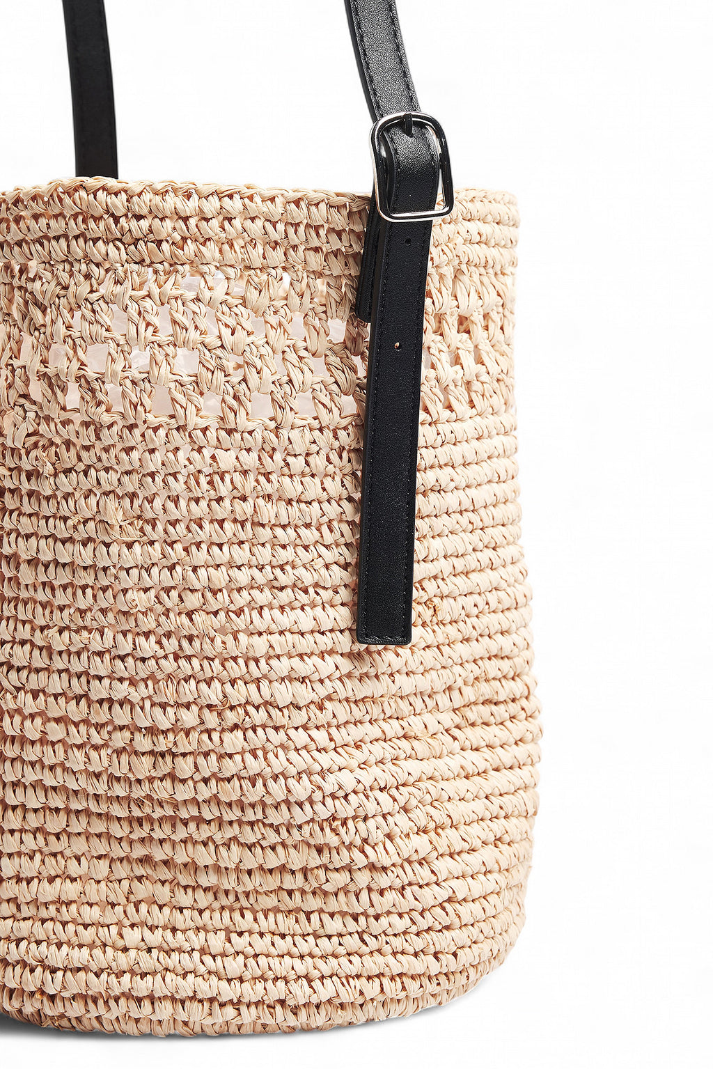 Borsa in rafia naturale - Beige