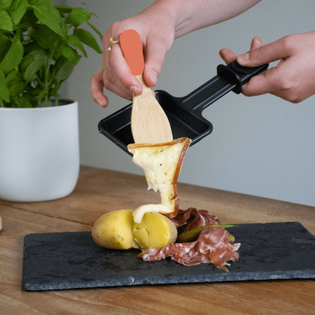 Set De 6 Espátulas Para Raclette De Bambú - Multicolor