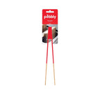 Bamboo Toast Tongs - Red