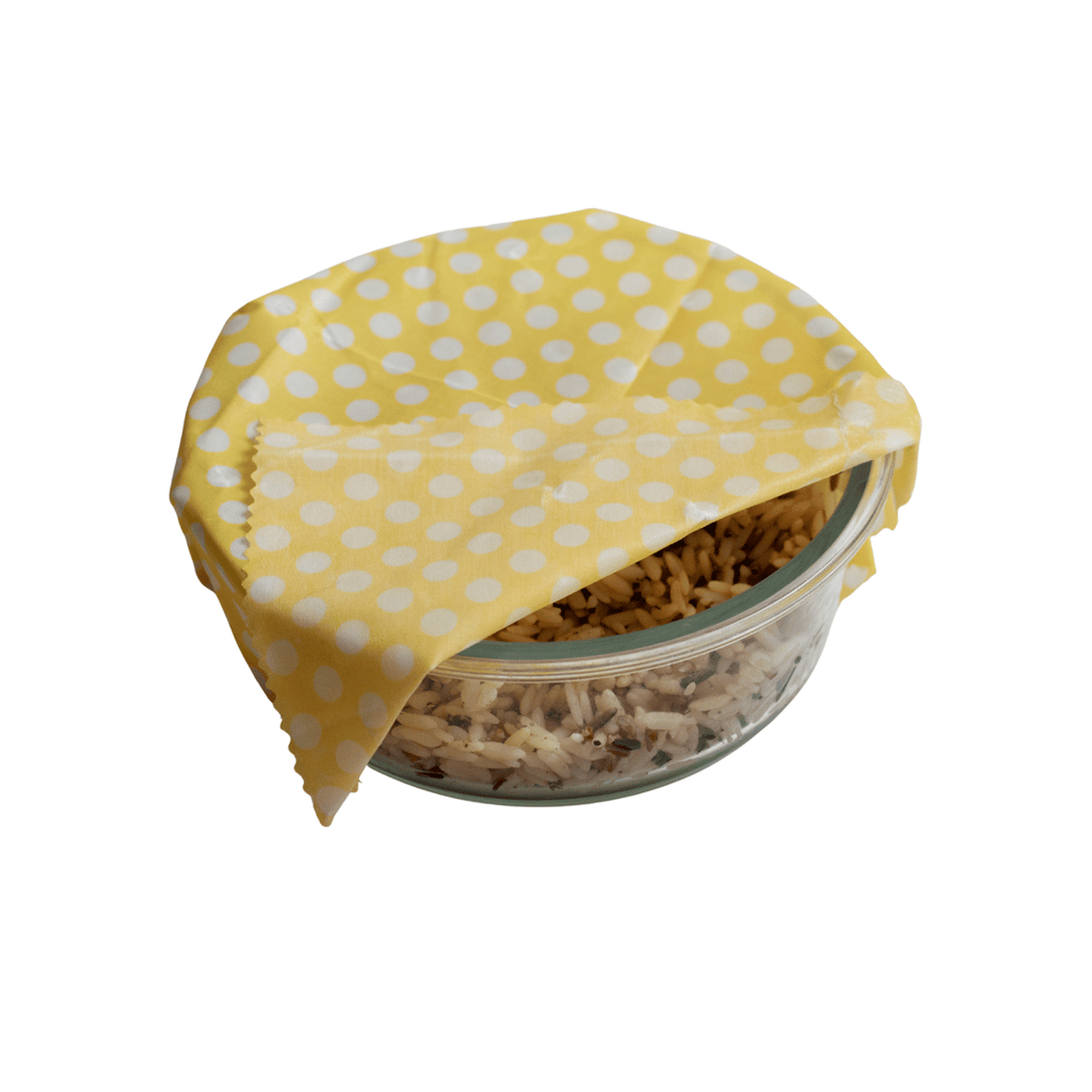 Set De 3 Envoltorios De Cera De Abeja - Multicolor