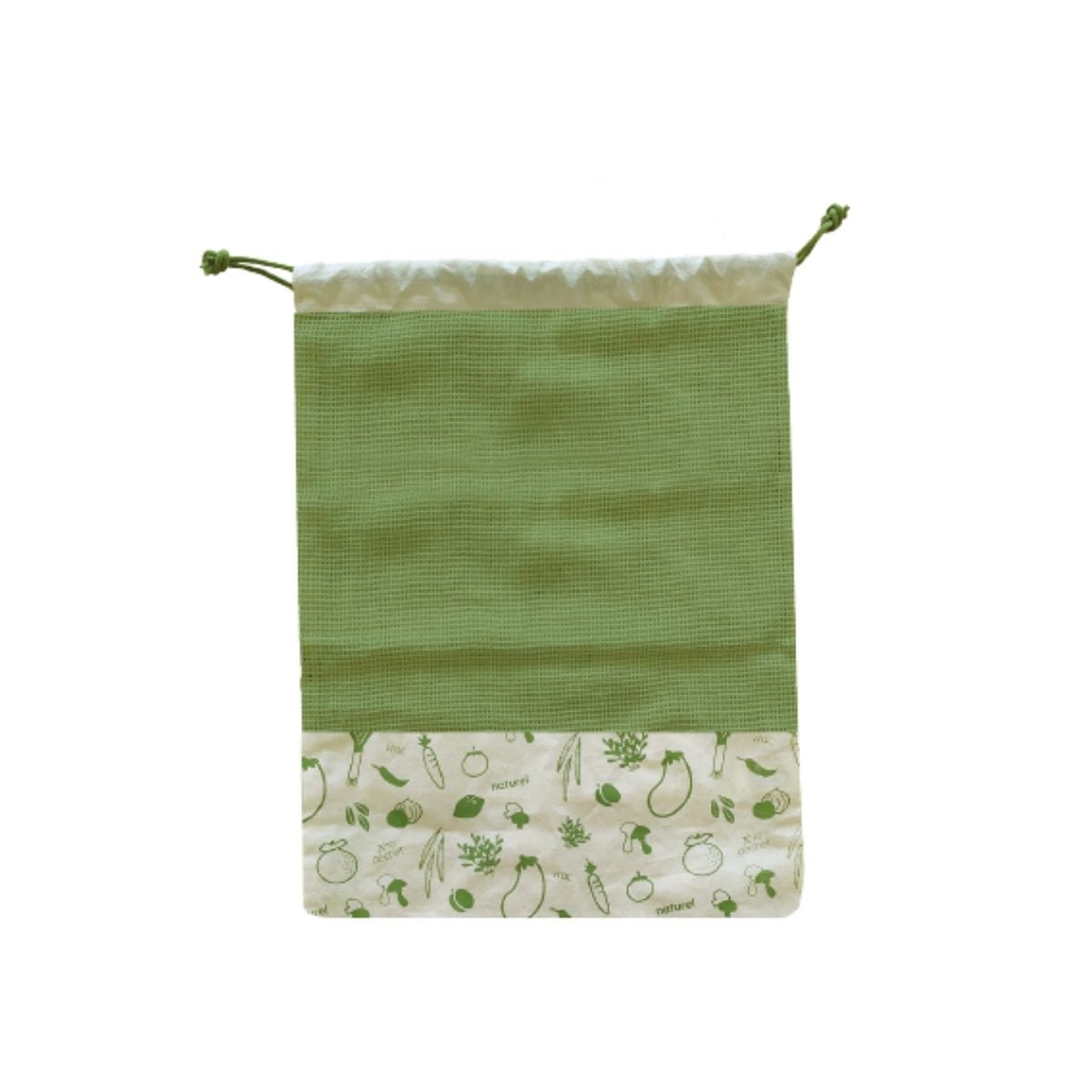 Sacchetto Per Verdure In Cotone Biologico - Verde