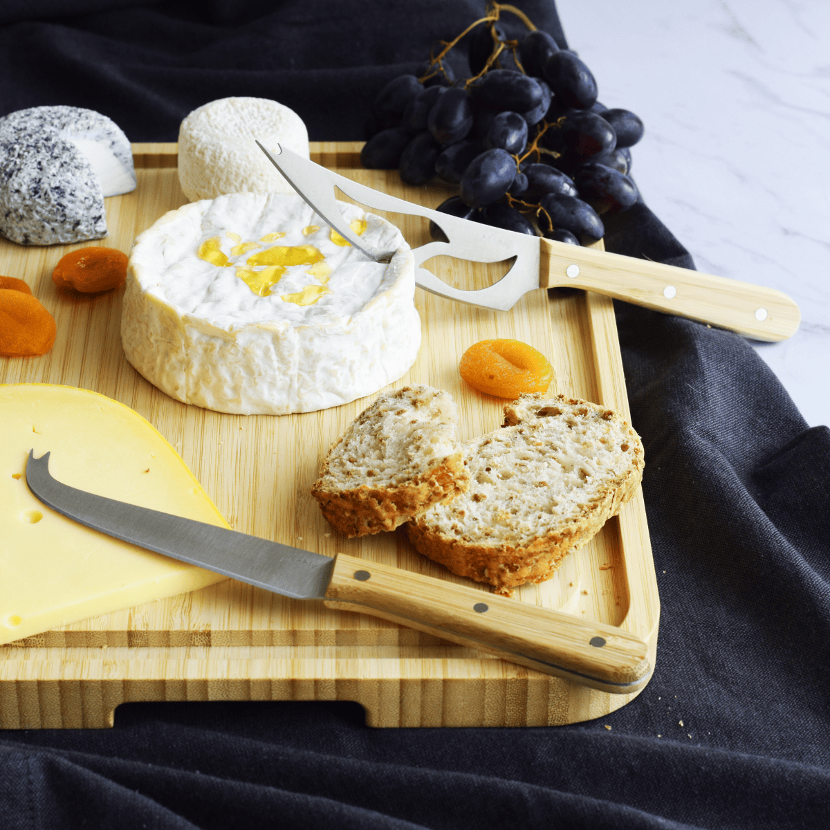 Cheese Knife Set (2 Pieces) - Beige