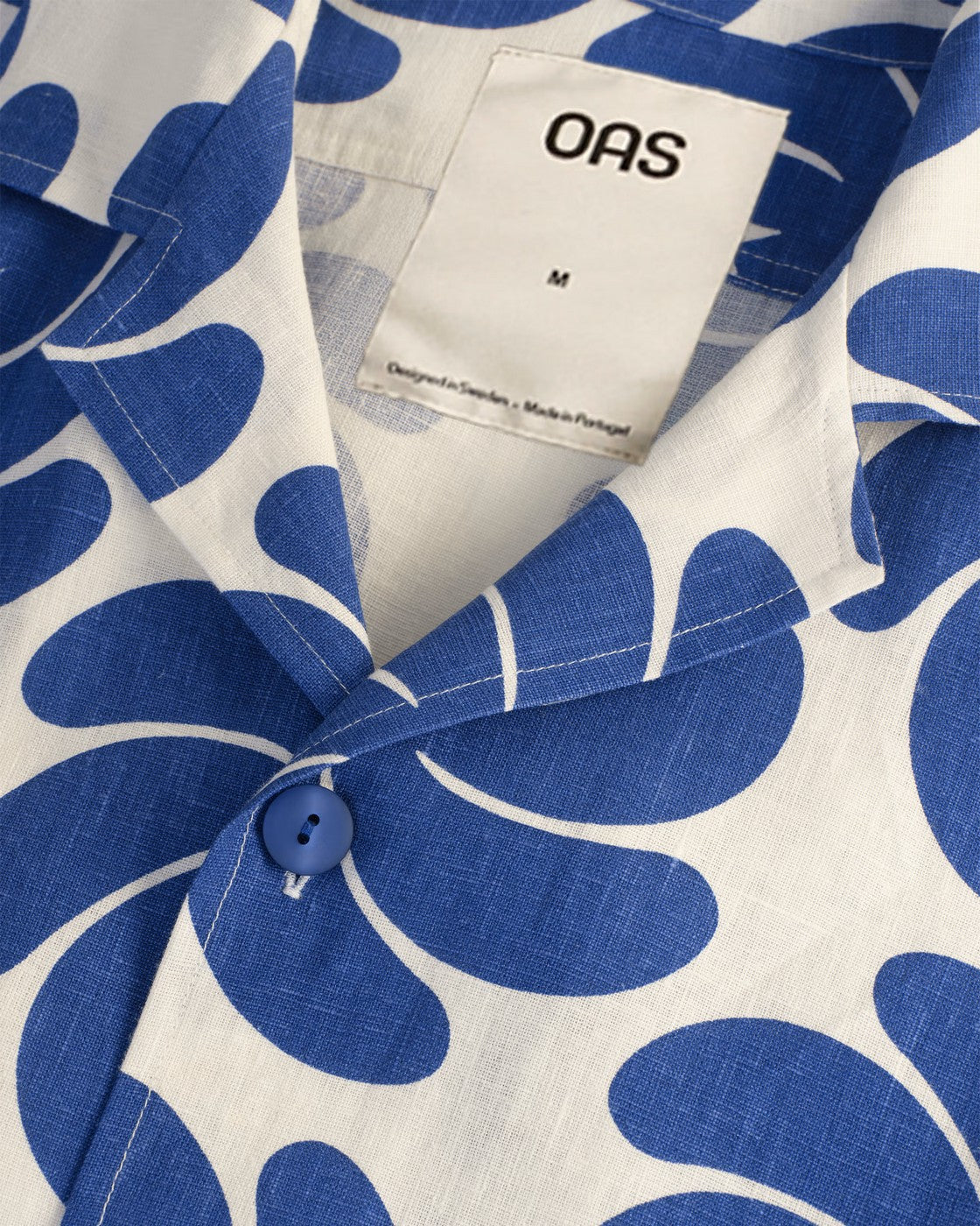 Chemise Nebula Cuba Linen - Bleu