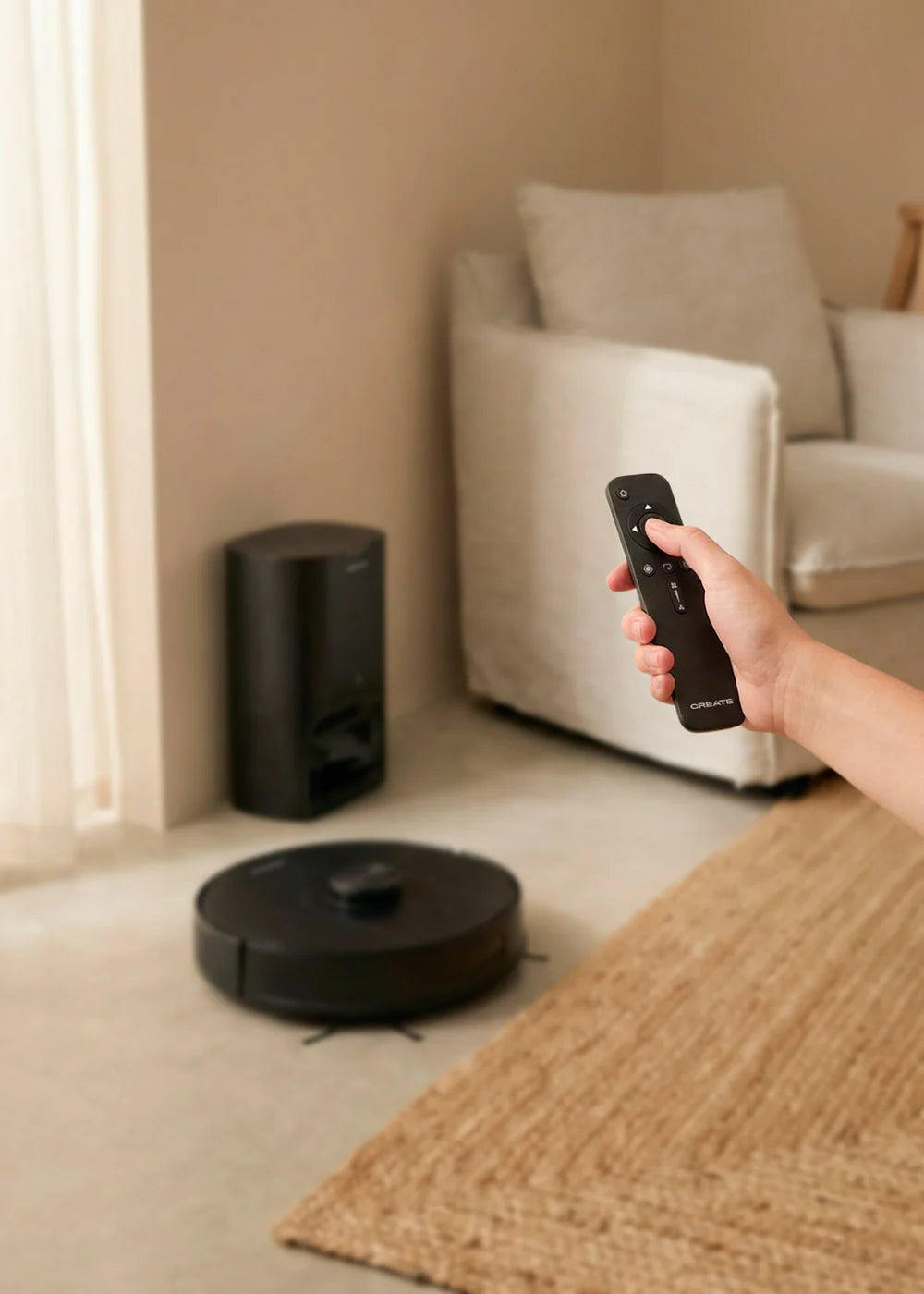 Netbot LS80 - Robot Aspirateur Intelligent 8000 Pa Avec Fonction Serpillière & Base De Vidange Automatique