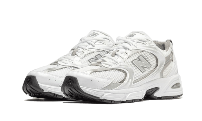 New Balance - 530 White Silver Metallic - Blanc