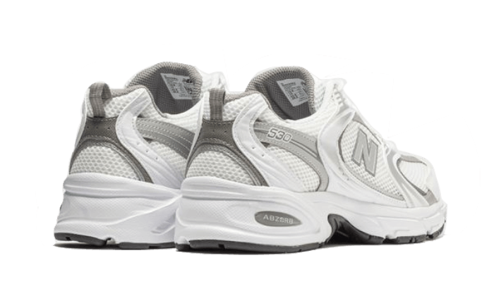 New Balance - 530 White Silver Metallic - Blanc