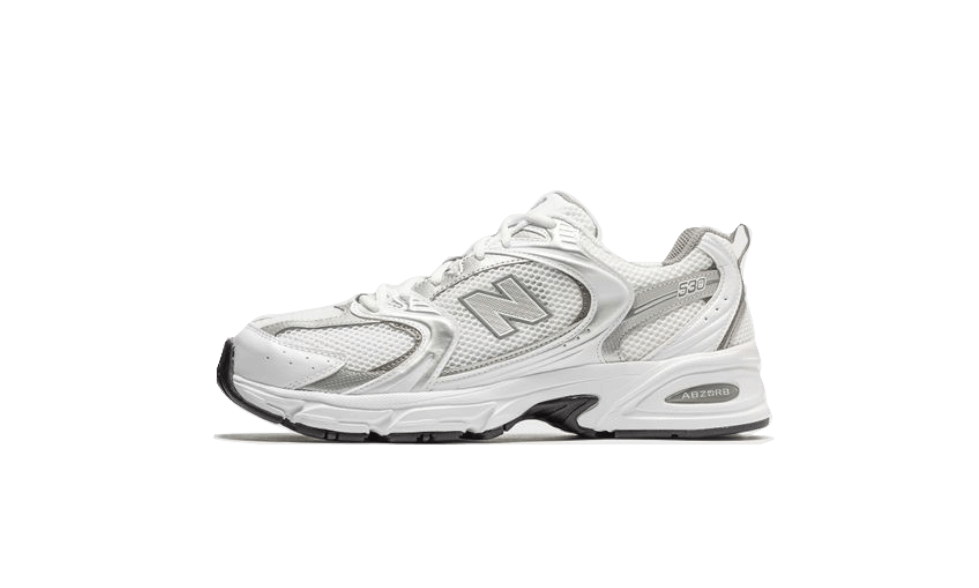 New Balance - 530 White Silver Metallic - Blanc