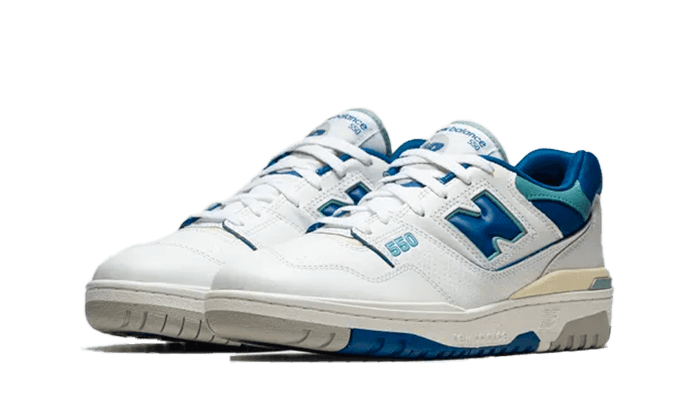 New Balance - 550 White Blue Groove - Blanc