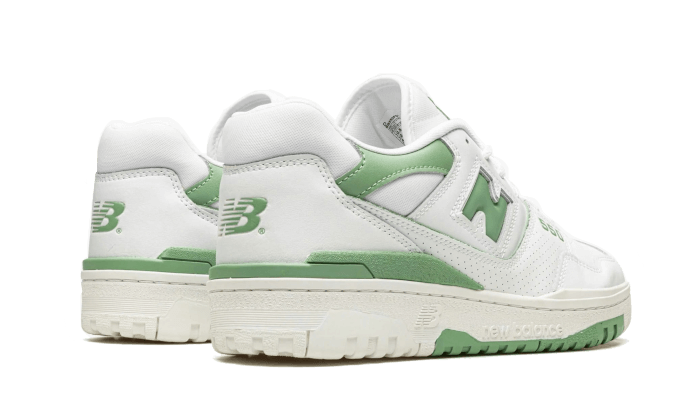 New Balance - 550 White Mint Green - Blanc