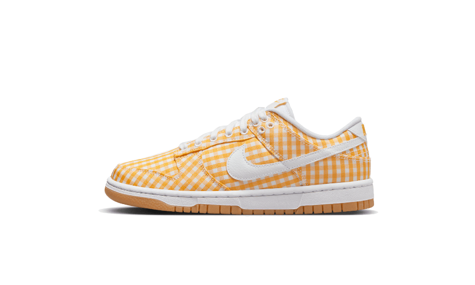Nike - Dunk Low Yellow Gingham - Jaune