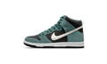 Nike - Nike Sb Dunk High Green Suede - Vert