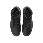 Sneakers Air Jordan 1 Junior - Noir - Garçon