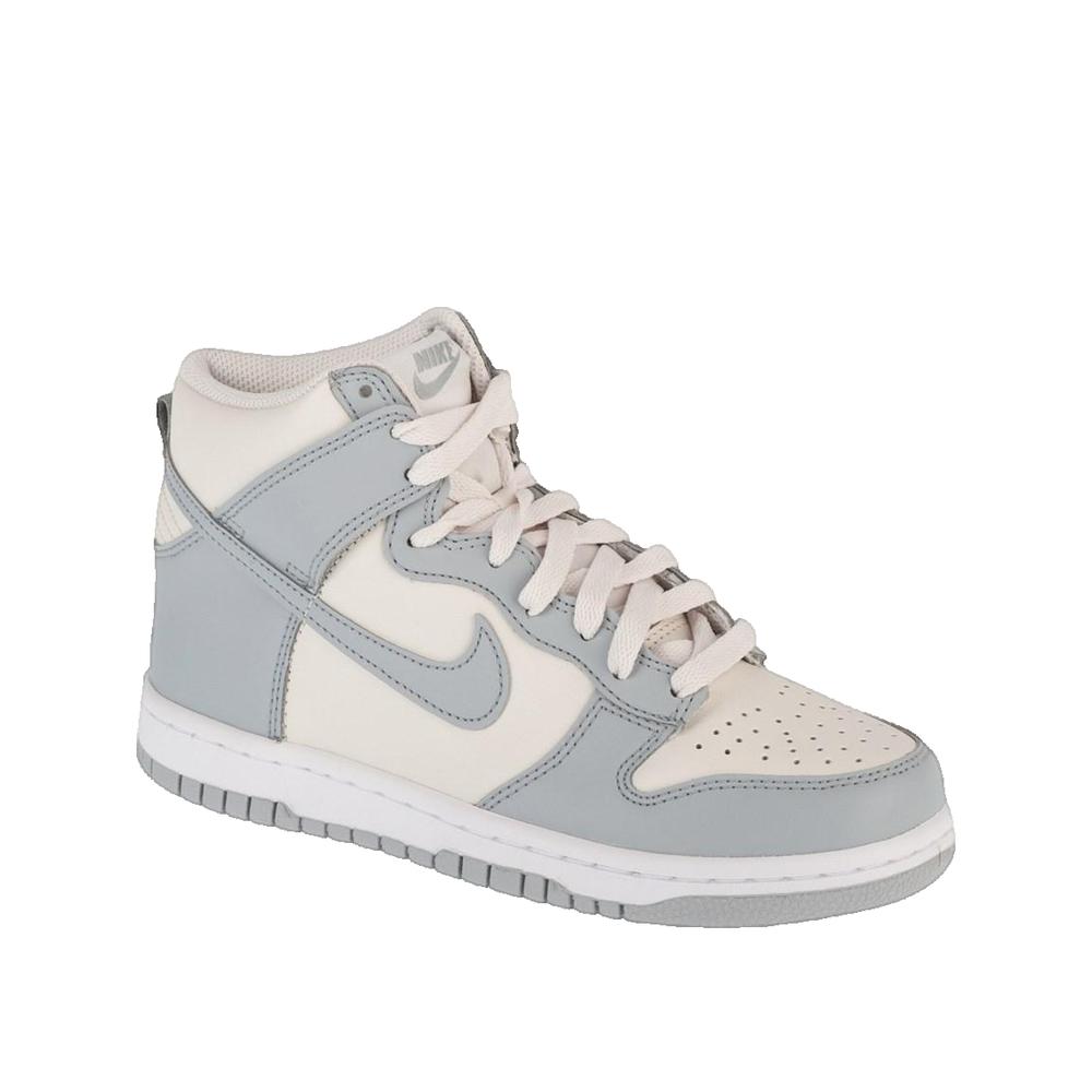Dunk High Sneakers - White, Gray