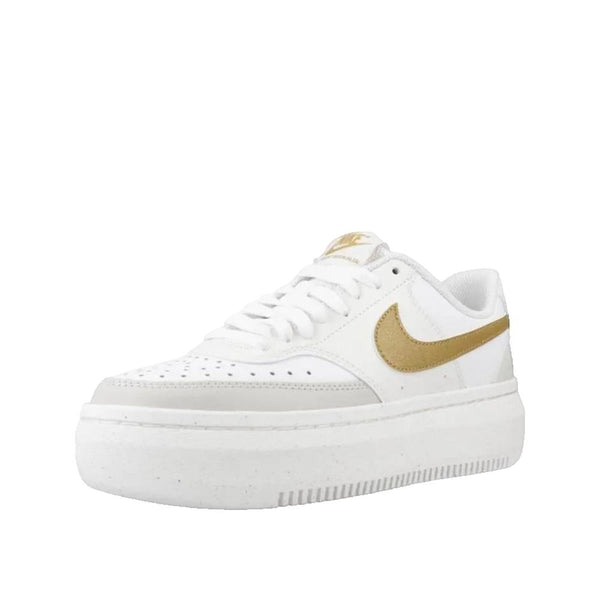 Zapatillas Court Vision Alta - Blanco
