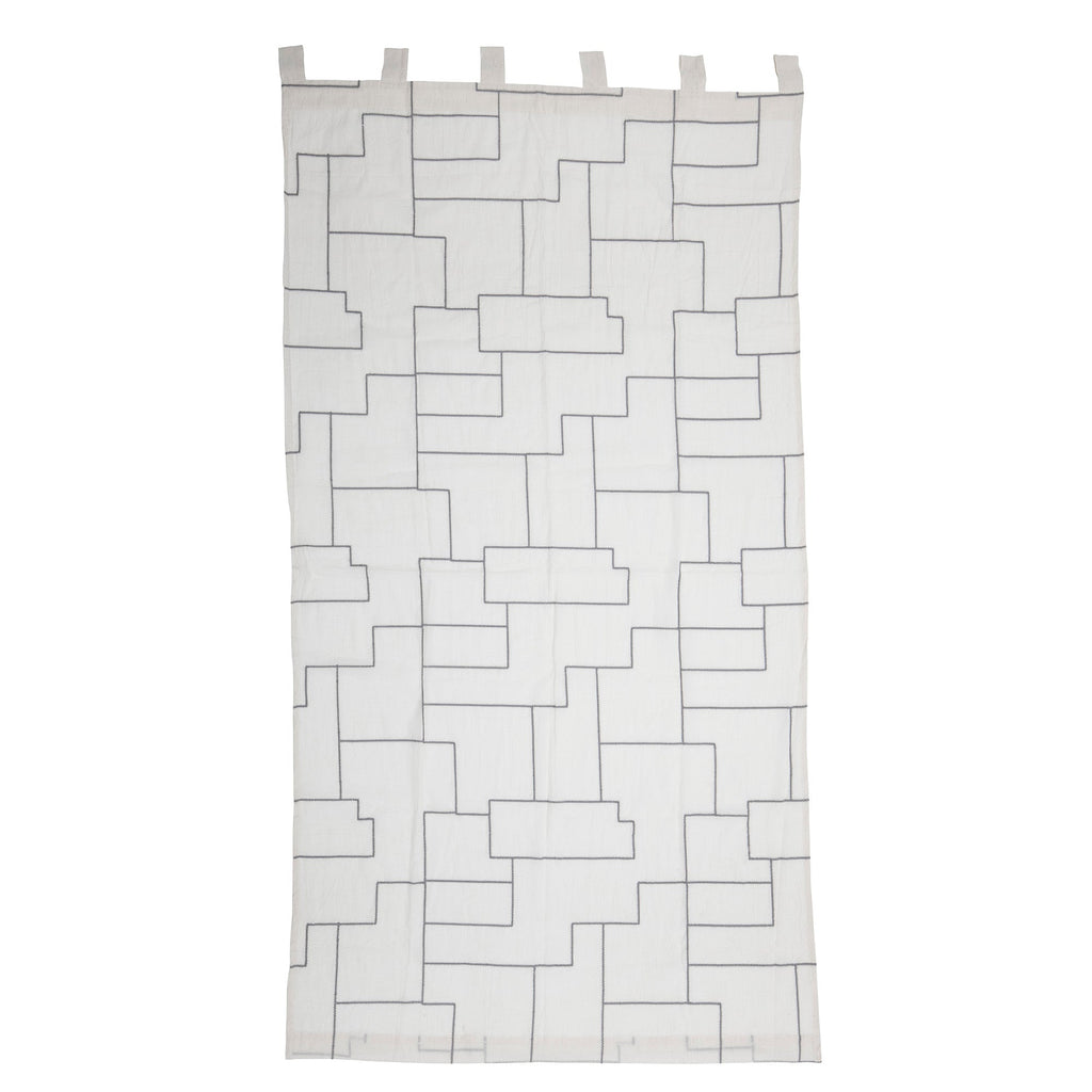 Lyria - Lot de 2 Rideaux - Naturel - Coton