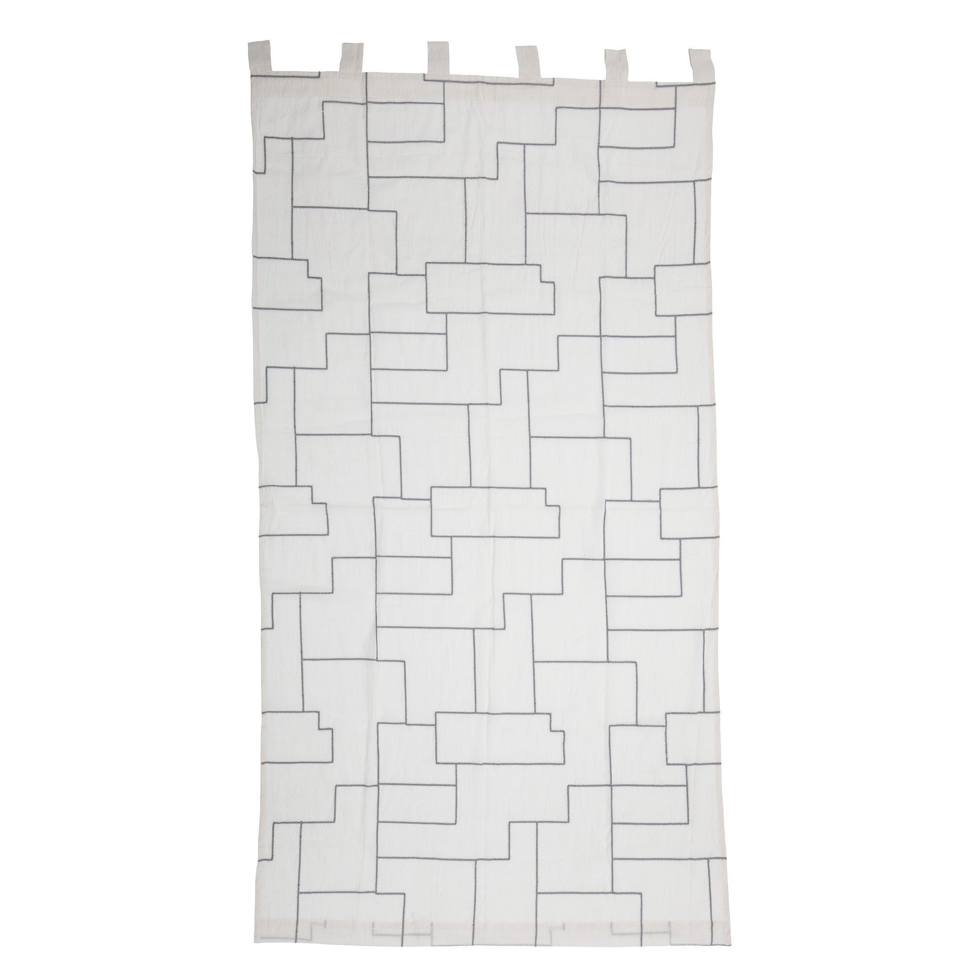 Lyria - Lot de 2 Rideaux - Naturel - Coton