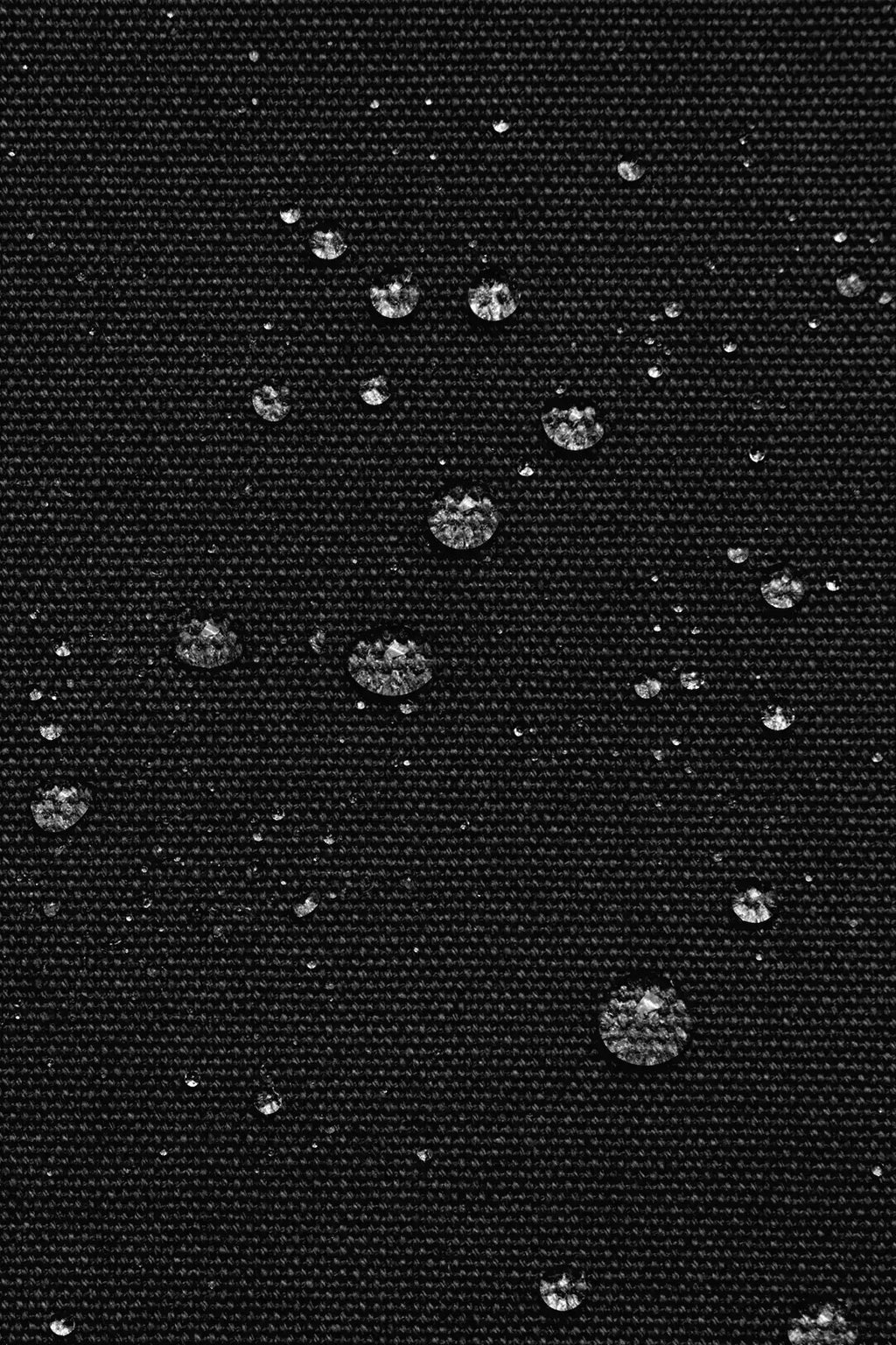 ZOOM tejido hidrófugo negro