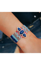 Manschettarmband Noliti - Blå