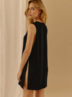 Robe Ultra Slit Deep Black (Défectueux)