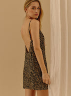 Thin Wild Night Mini Dress (Defective)