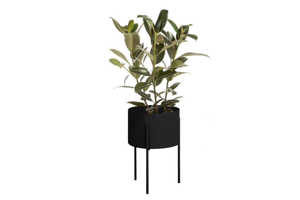 Pot De Fleurs Maki – Large - Vulcano Black