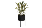 Pot De Fleurs Maki – Large - Vulcano Black