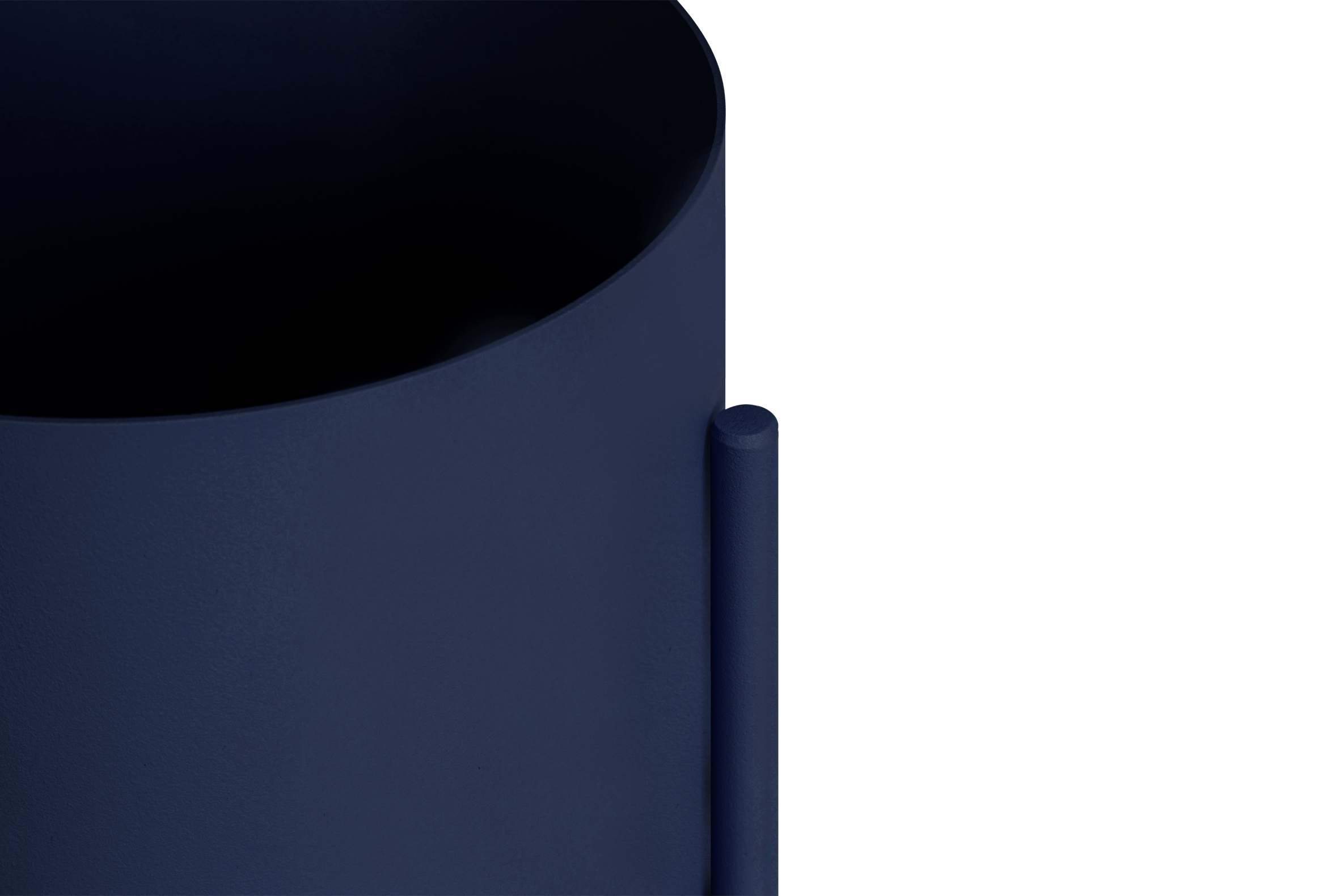 Pot De Fleurs Maki – Large - Storm Blue