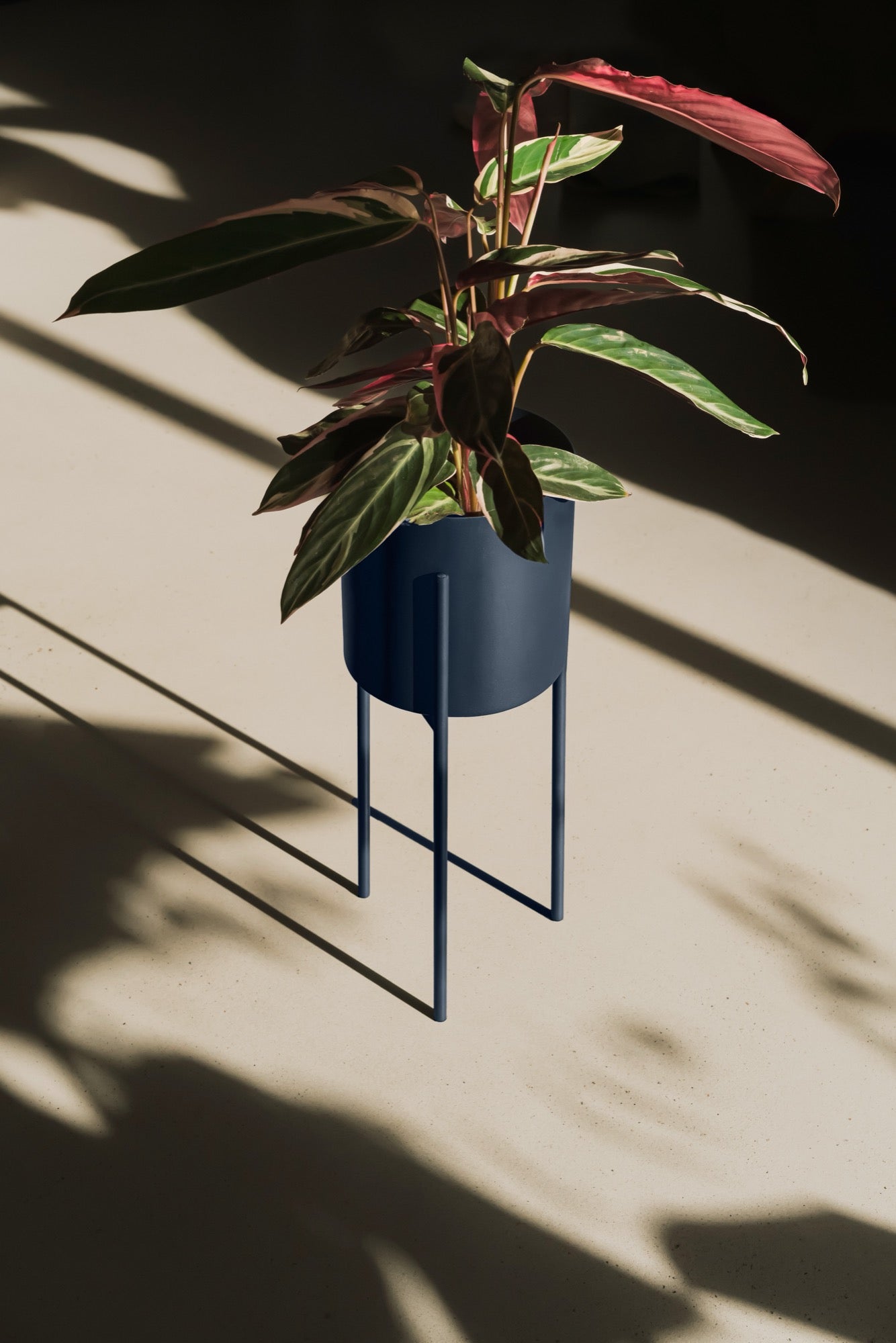 Pot De Fleurs Maki – Grand - Storm Blue