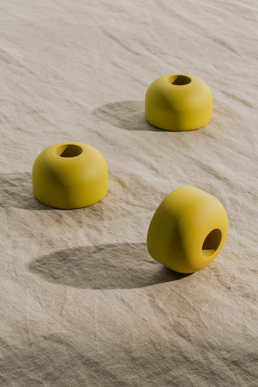 Portavelas Lums - Petit - Mellow Yellow