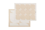 Lot De 2 Torchons Abi - Sand Beige & Cream