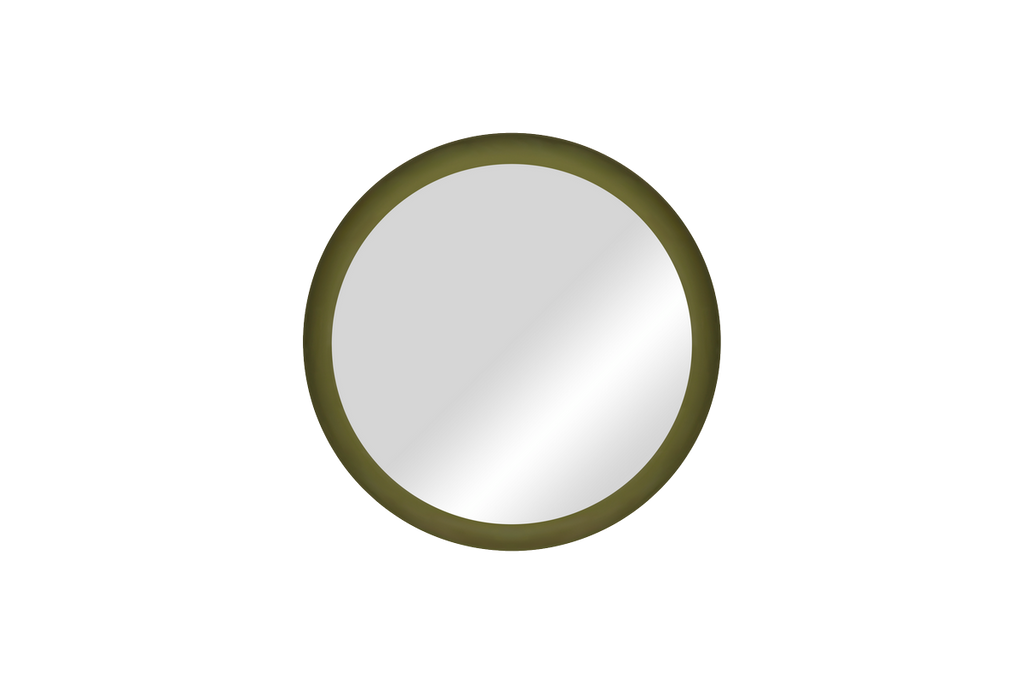 Allo - Miroir - Acier - Forest Green