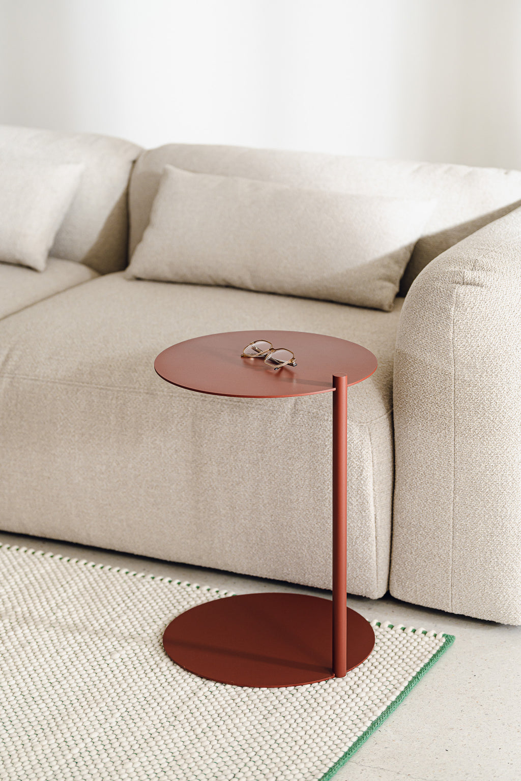 Table D'Appoint Ande - Auburn Red
