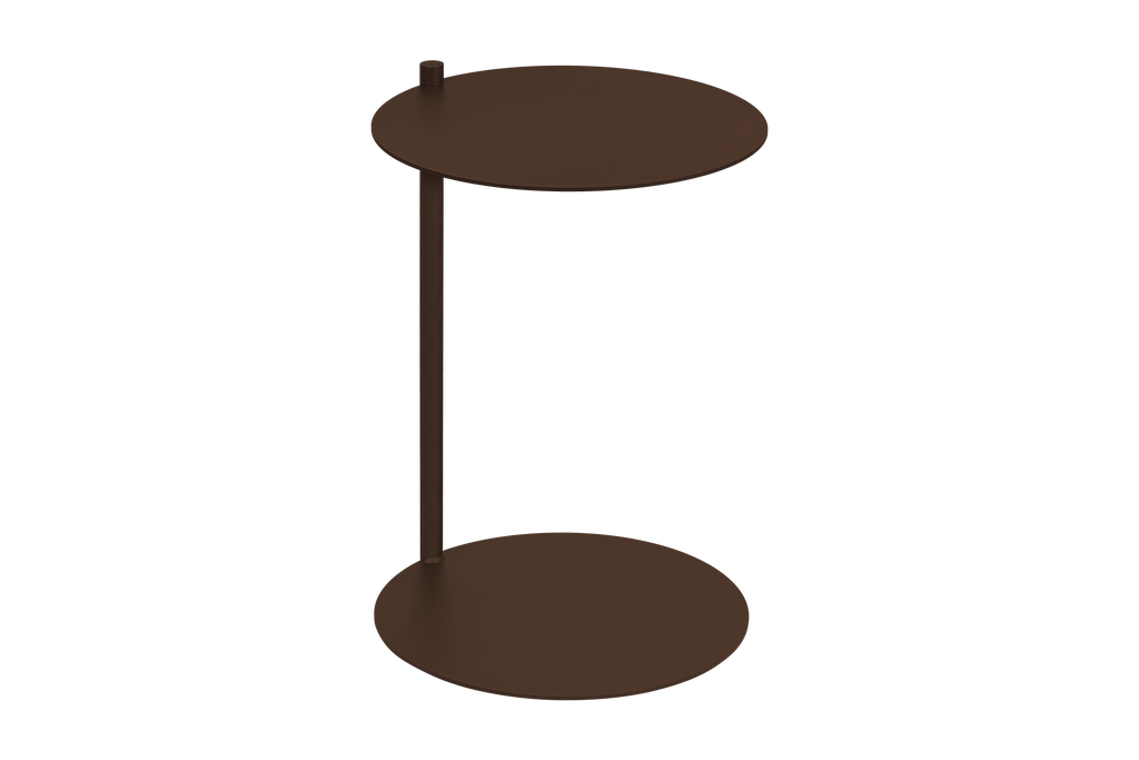 Ande - Side Table - Cocoa Brown