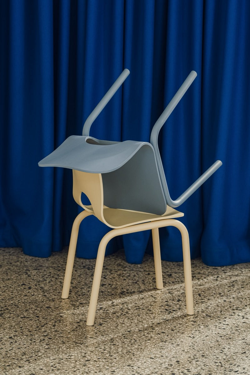 Chaise Atto - Jaune Beurré